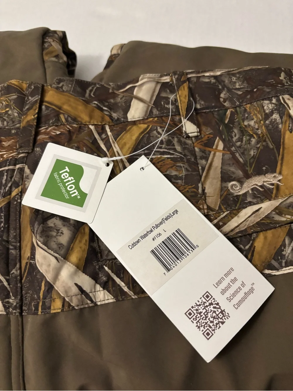 NATURAL GEAR CUTDOWN WATERFOWL PULLOVER Pant Size L 31.5” Inseam